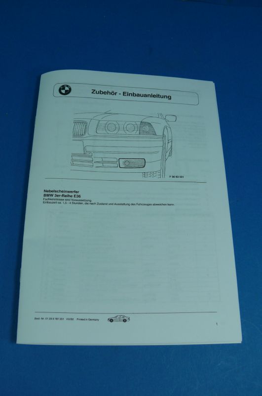 Xenon nebelscheinwerfer bmw e36