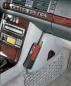 Preview: KUDA Telefonkonsole passend für Mercedes S-Klasse W140 91-09/98 Kunstleder schwarz
