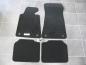 Preview: Floor mats 4 pcs. black/black outline fit for BMW 7er E32