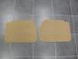 Preview: Floor mats 4 pcs. beige/beige outline fit for BMW 5er E34 Sedan / Touring