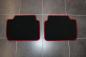Preview: Floor mats 4 pcs. black/red outline fit for BMW 3er E46 not Convertible