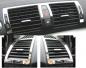 Preview: Blende Lüftungswalzen Edelstahl poliert (3er Set) passend für BMW 1er E87