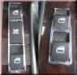 Preview: Frame for Window Switch Surround 2/3 Hole polished (2 pcs) BMW E46 Sedan/Touring