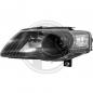 Preview: H7/H7 Headlights black fit for VW Passat 3C Bj. 2005 - 2010