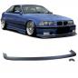 Preview: Front Spoiler Lippe FATLIP Schwarz MATT passend für BMW 3er E36 90-99