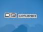 Preview: ALPINA Schriftzug hinten "D3 BITURBO" flach (Touring)