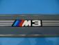 Preview: "M3" Logo Door Sill Strip SILVERGREY rear -left- BMW 3er E36 Sedan/Touring