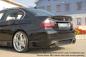 Preview: RIEGER Rear skirt extension carbonlook fit for BMW 3er E90 / E91 Sedan / Touring