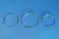 Preview: Gauges Chrome Rings (3 pcs) fit for Mercedes W124 all