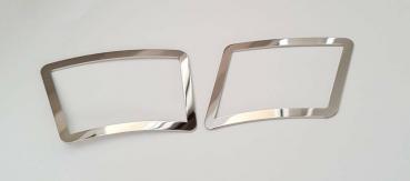 Frame for defroster vent polished (2pcs.) fit for BMW 5er E60 / E61 Sedan / Touring
