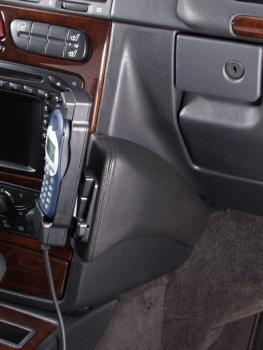 KUDA Phone consoles fit for Mercedes G-Models / G463 from 03/01 - 05/12 real leather black