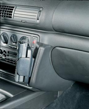 KUDA Telefonkonsole passend für VW Passat ab Bj. 1996 - 02/2005 Leder schwarz