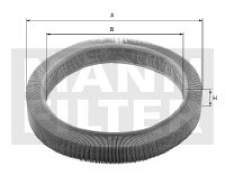 Air filter Mercedes Benz W124 W201