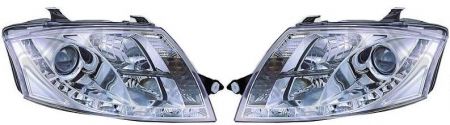 Headlights Dragon Design clear/chrom Audi TT Mod. 98-06