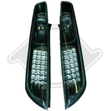 LED Taillights BLACK fit for Ford Focus Bj. 04-08