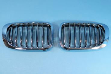 Kidney chrome 330ci Look fit for BMW 3er E46 Coupe / Convertible up to 02/03