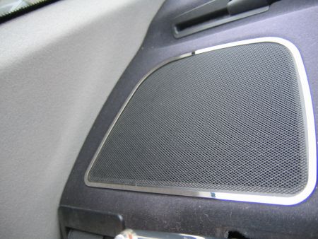 Frame for speaker Hatrack polished 2pcs. fit for BMW 5er E39 Sedan / Touring