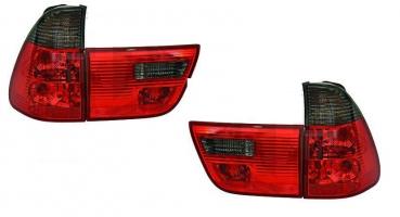 Rückleuchten klar rot/schwarz passend für BMW X5 E53 bis 09/03