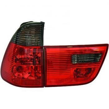 Taillights clear red/black fit for BMW X5 E53 up to 09/03