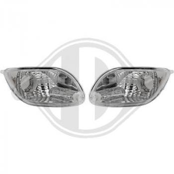 Front Blinker klar/chrom passend für Ford Focus bis 09/01