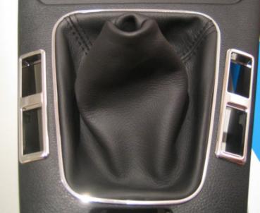 Schaltrahmen dezent Edelstahl poliert passend für BMW 3er E36 Compact