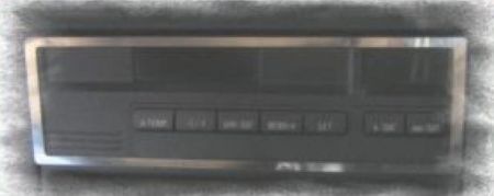Surround for on board computer or shelf matted for BMW E36