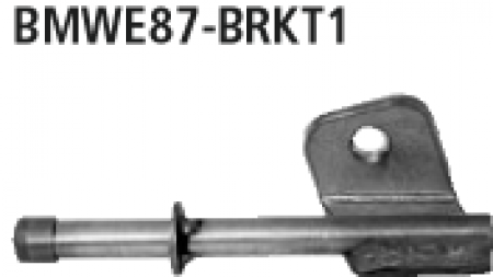 Bastuck holder for left front silencer 123d BMW E81/E87