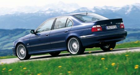 ALPINA Deko-Set Nr. 1 SILBER passend für BMW 5er E39 Limousine/Touring ab 10/2000