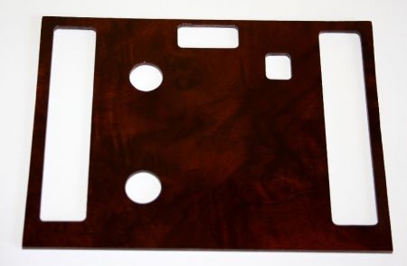 A/C front from burled wood fit for Mercedes R107/W107 -15-