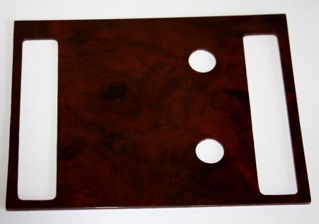 A/C front from burled wood fit for Mercedes R107/W107 -17-