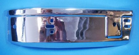 Bumper chrome front -left side- BMW 3er E30 up to 7/87, Convertible - 10/90