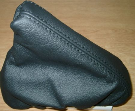 Handbremssack Leder schwarz passend für BMW 1er E81 / E82 / E87 / E88