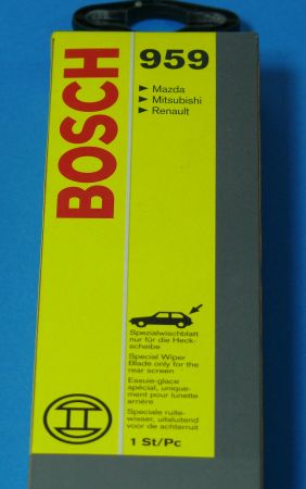 Bosch Wiper Blade rear Mazda 626/RX-7, Mitsubishi Galant, Renaul