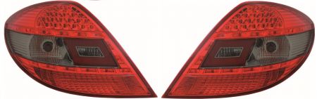 LED Rückleuchten klarglas rot/schwarz passend für Mercedes SLK W171