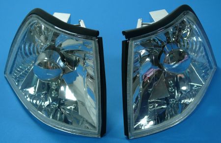 Front indicator clear/chrome fit for BMW 3er E36 Sedan / Compact / Touring