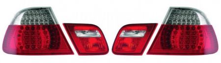 LED Rückleuchten rot/weiss passend für BMW 3er E46 Coupe Bj.03 - 06