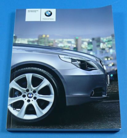 BMW Owner's handbook GERMAN BMW 5er E60/E61