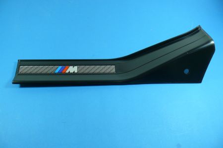 M Logo Door Sill Strip Carbon rear -left- BMW 3er E36 Sedan/Touring
