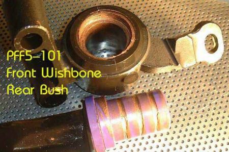 Powerflex front Lower wishbone Rear Bush set Mini R50/R52/53