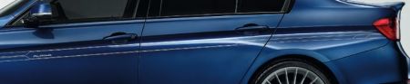 ALPINA Deko-Set nr. 1 -SILBER- passend für BMW 4er F32 / F33 Coupe / Cabrio