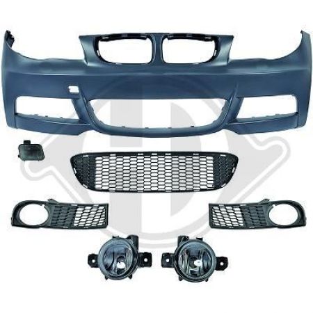 Design front bumper fit for BMW 1er E82 / E88 without PDC / SRA Bj. 07-13