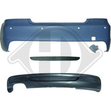 Sport Look rear bumper primed fit for BMW 1er E82 E88 with PDC Bj. 07-13