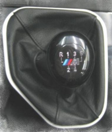 Schaltrahmen dezent Alu mattiert BMW E39 Schaltung