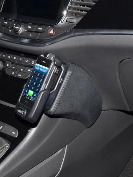 KUDA Telefonkonsole passend für Opel Astra K ab 2015 - 2022 Leder schwarz