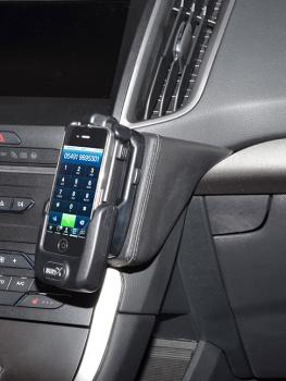 KUDA Telefonkonsole passend für Ford Galaxy / S-Max / Edge ab 2015 Kunstleder schwarz