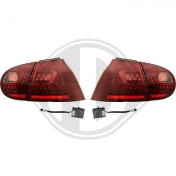 LED Taillights clear red fit for VW Golf 5  2003-2008