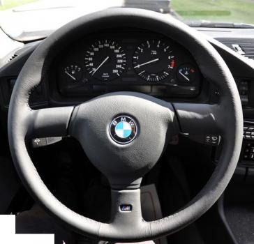 Sport steering wheel M-Technic Leather Typ 2 D=385mm BMW E34/E32
