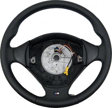Leath.M sports steering wheel black/black BMW E36 Z3