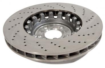 Brake ventilated perforated LEFT for BMW 5er F10 M5 / 6er F06/F12/F13 M6