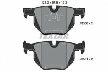 TEXTAR brake pads REAR fit for BMW E84 / E90 / E91 / E92 / E93 / X1